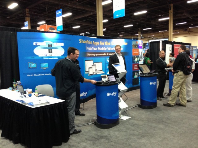 Colligo Booth at SPC 2012