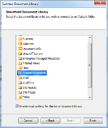 Outlook_config options