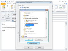 Easily Upload Attachments to SharePoint