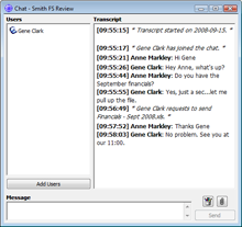 Chat Using the Workgroup Edition Wireless Network