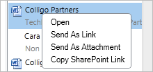 Share: Replace attachments with links for easy collaboration