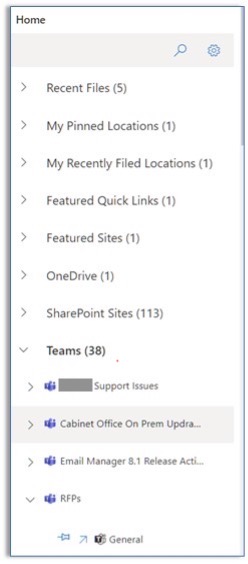 Colligo Office Connect Screenshot
