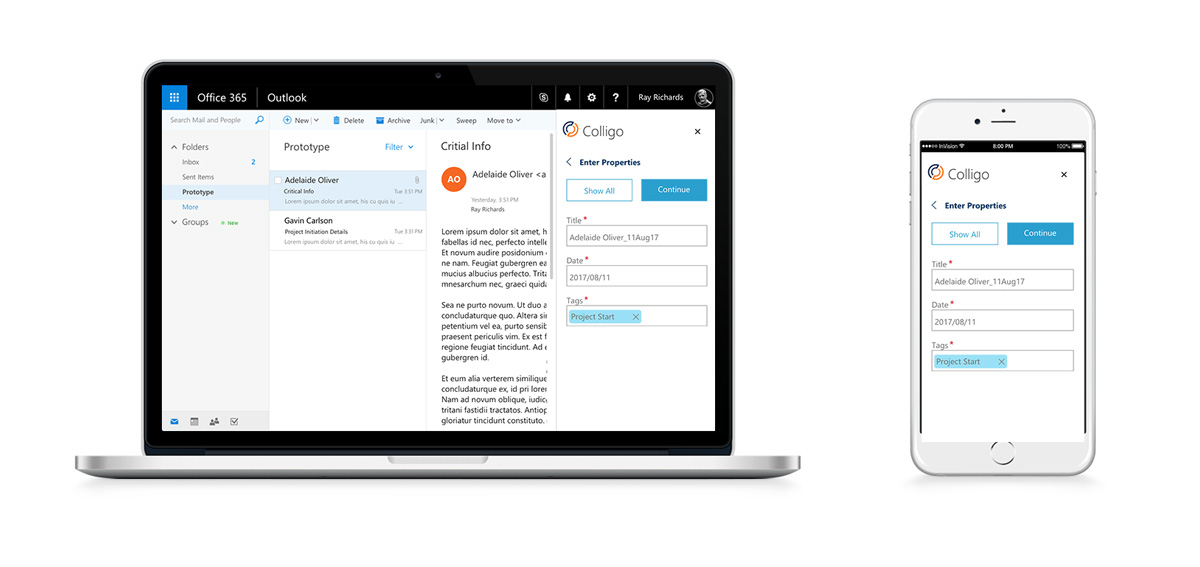 Colligo Email Manager for Office 365 | Products | Colligo
