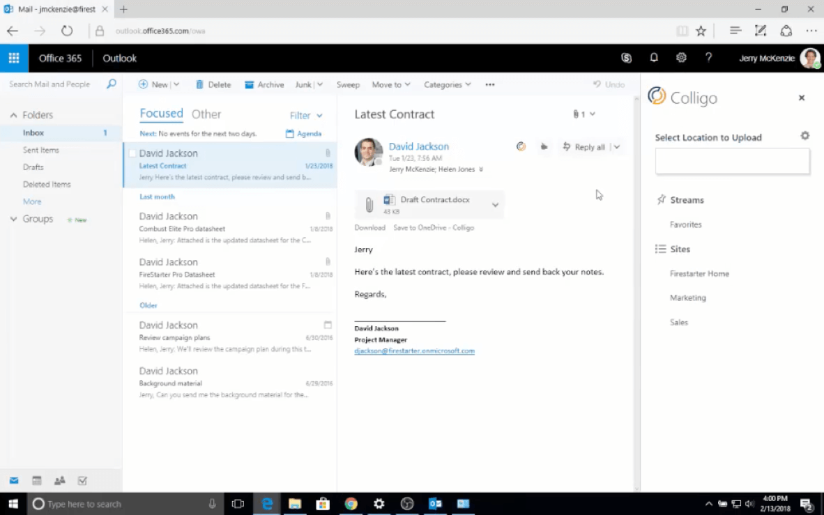 Colligo | Blog | Save Emails to SharePoint from Outlook