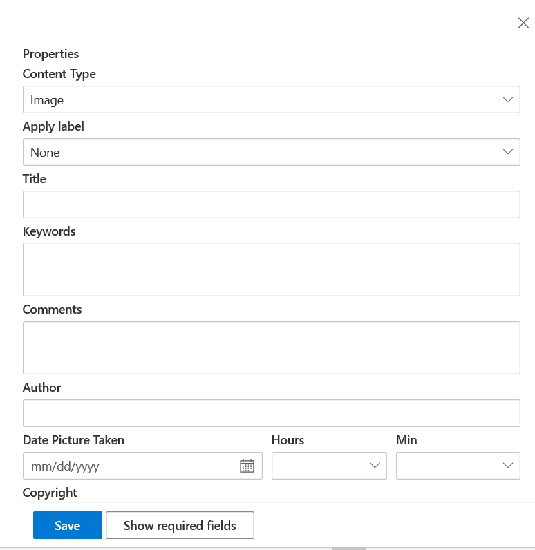 SharePoint metadata implementation