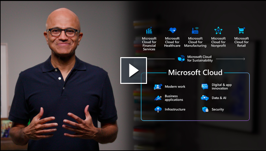 Satya Nadella MS Inspire Opening