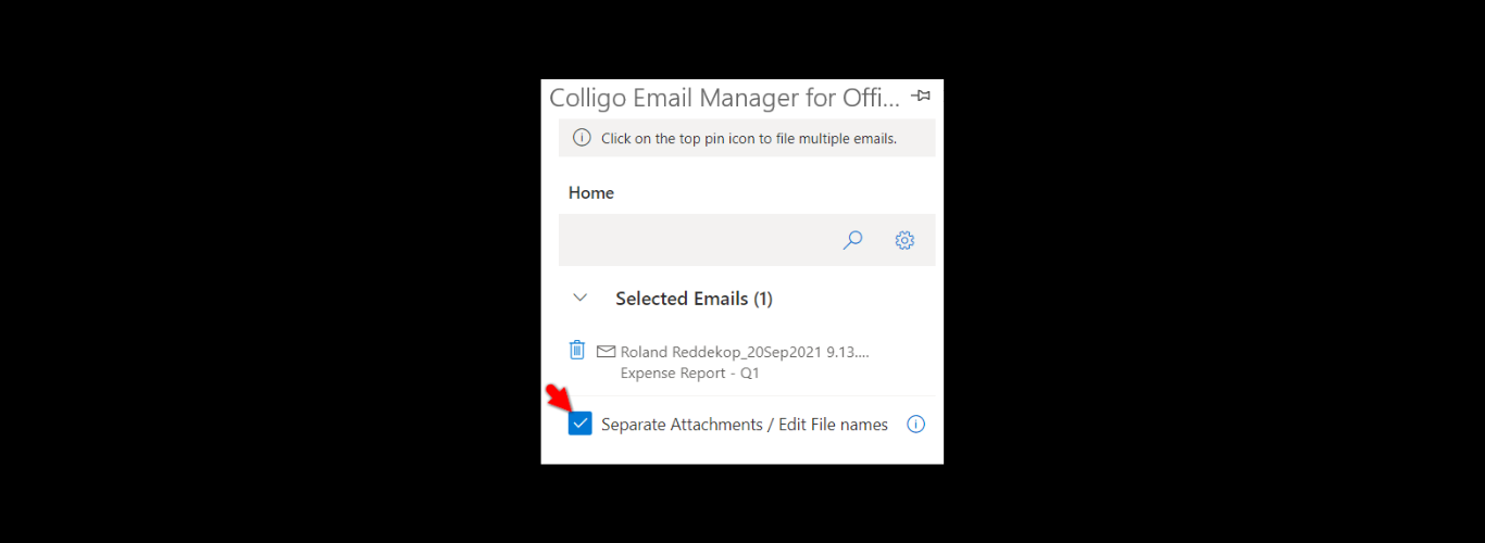 outlook 365 save email to sharepoint