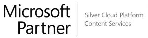 Microsoft Partner Silver Cloud Platform Content Services Logo - SharePoint Tools