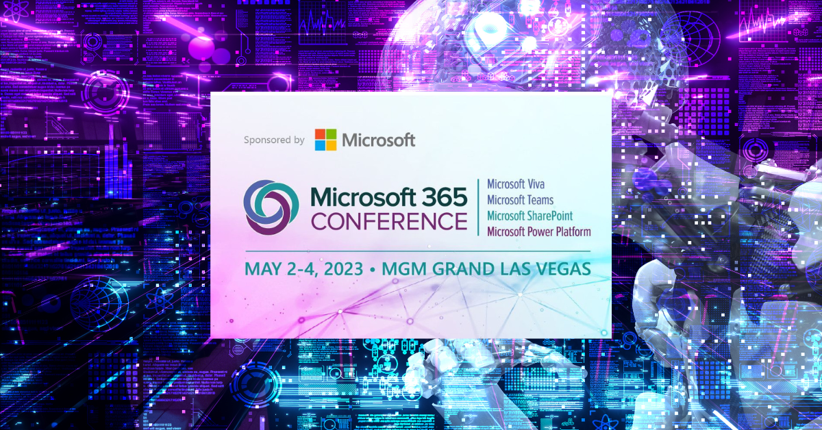 Microsoft 365 Conference Highlights AI & Flexible Work Blog Post Image