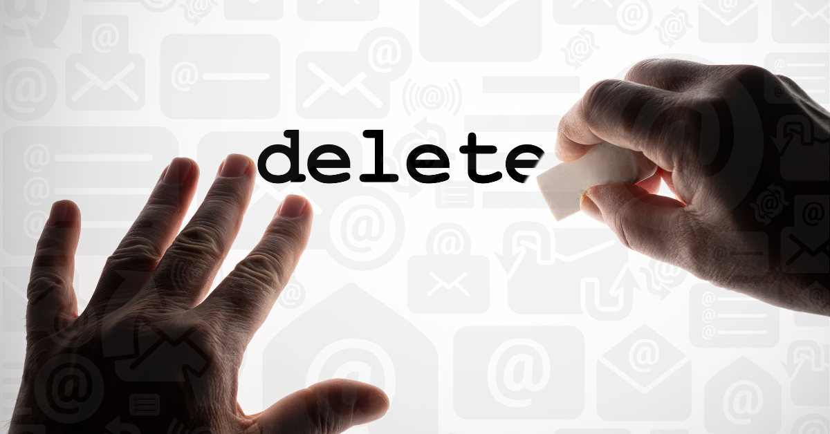 Email Deletion Policy Blog Post Image