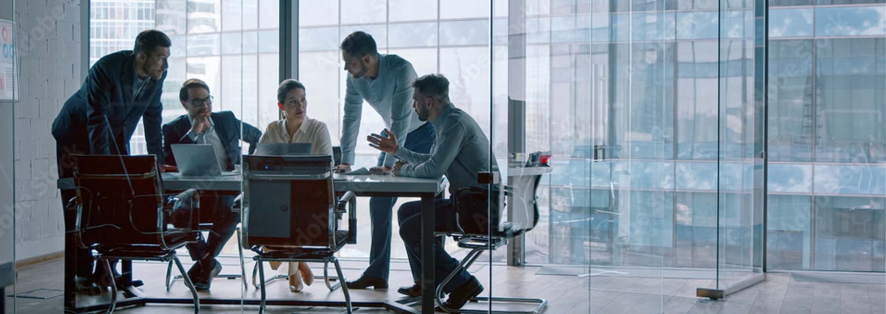 Office workers collaborating with Colligo Microsoft 365 solutions - Image