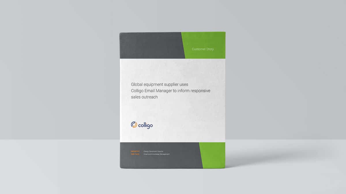 Global Equipment Supplier. Case study image