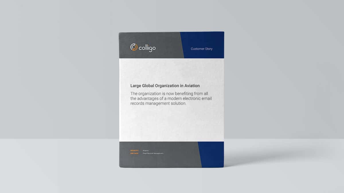 A large global organization in aviation. Case study image