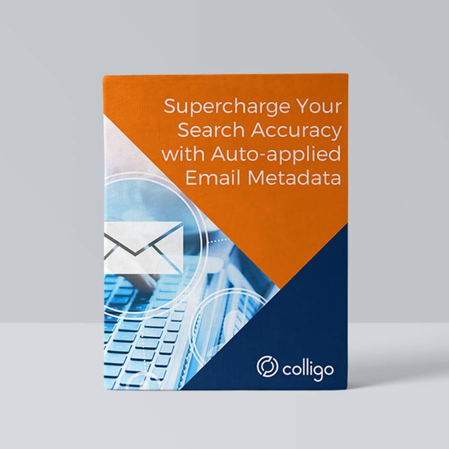 Supercharge Your Search Accuracy with Auto-applied Email Metadata - eBook cover image